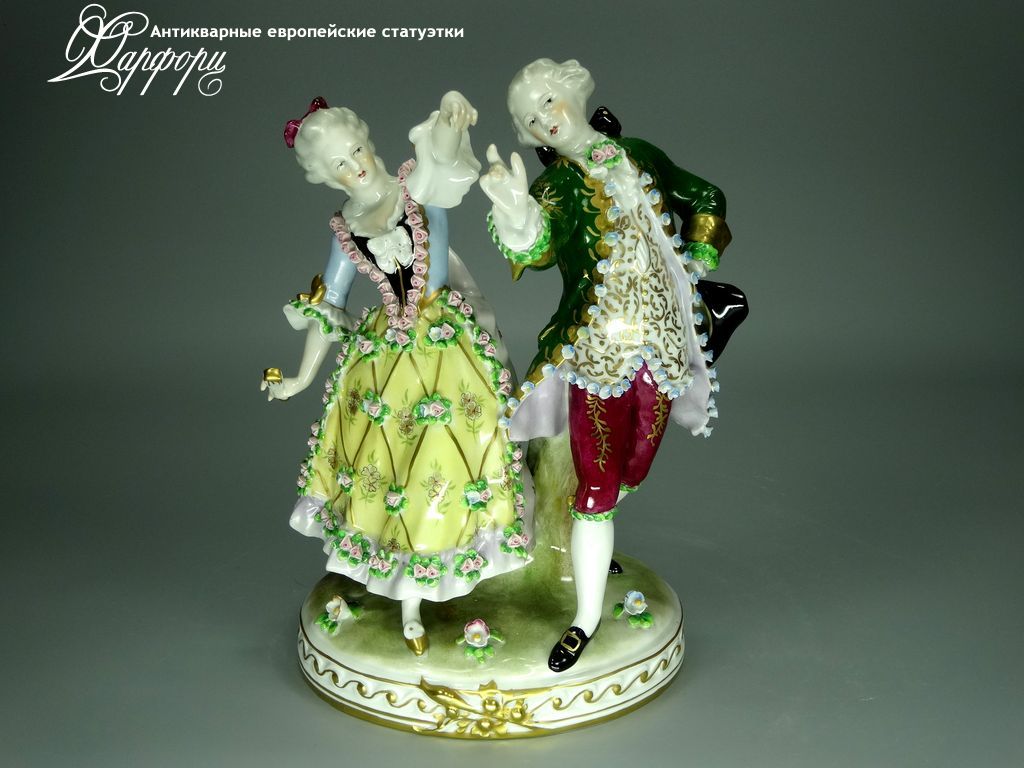 Купить фарфоровые статуэтки Sitzendorf, Венский вальс, Германия